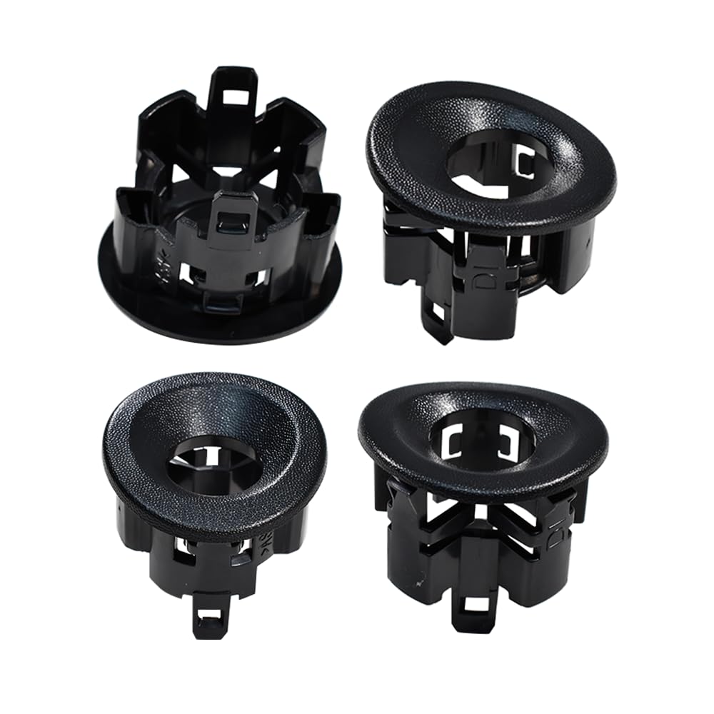 4xSoportes para sensor de estacionamiento kit de montaje para sensor de estacionamiento trasero kit de soporte PDC compatible con Citroen Berlingo Peugeot Partner 2008-2018