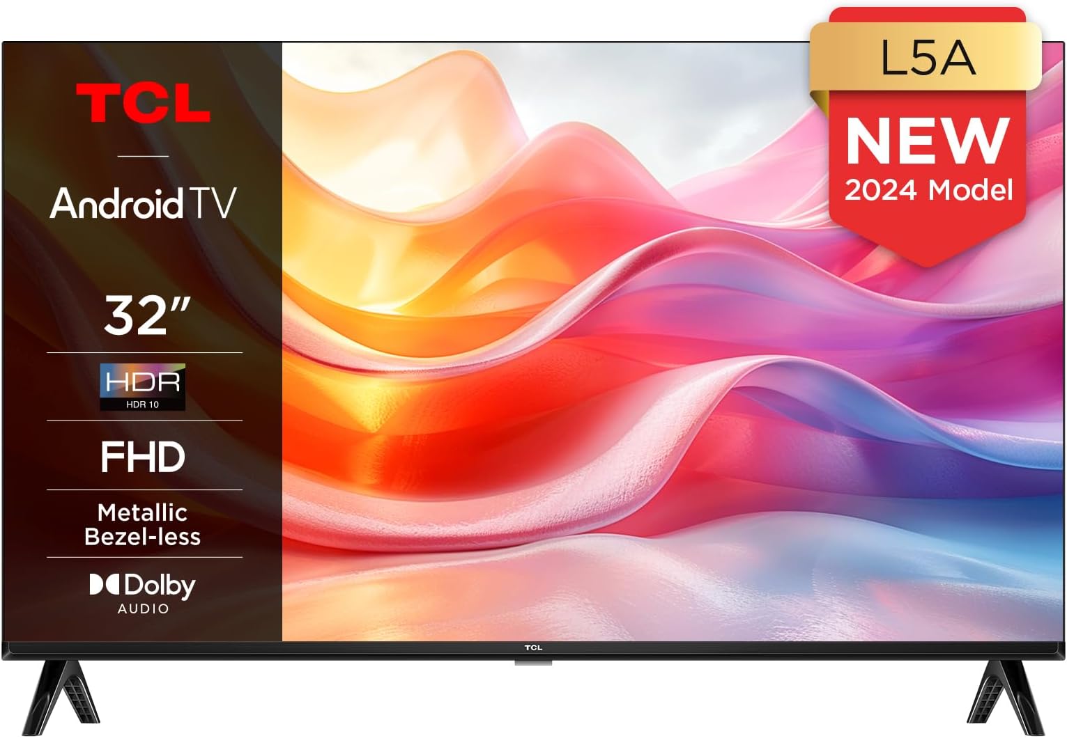 Telefunken QLED TV 40 Zoll Fernseher Full HD Android Smart TV (HDR