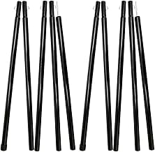 Soomloom Poles for Outdoor Use, Tarpaulin Pole, Tent Pole, Contains 5 Segments in a Set, Set of 2