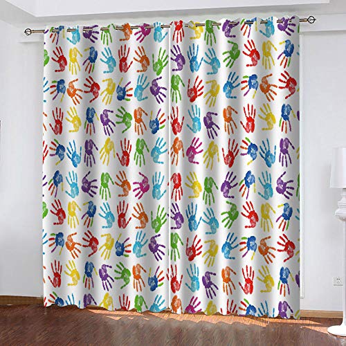 TTBBBB Tenda Cameretta Bambini Stampa di palme