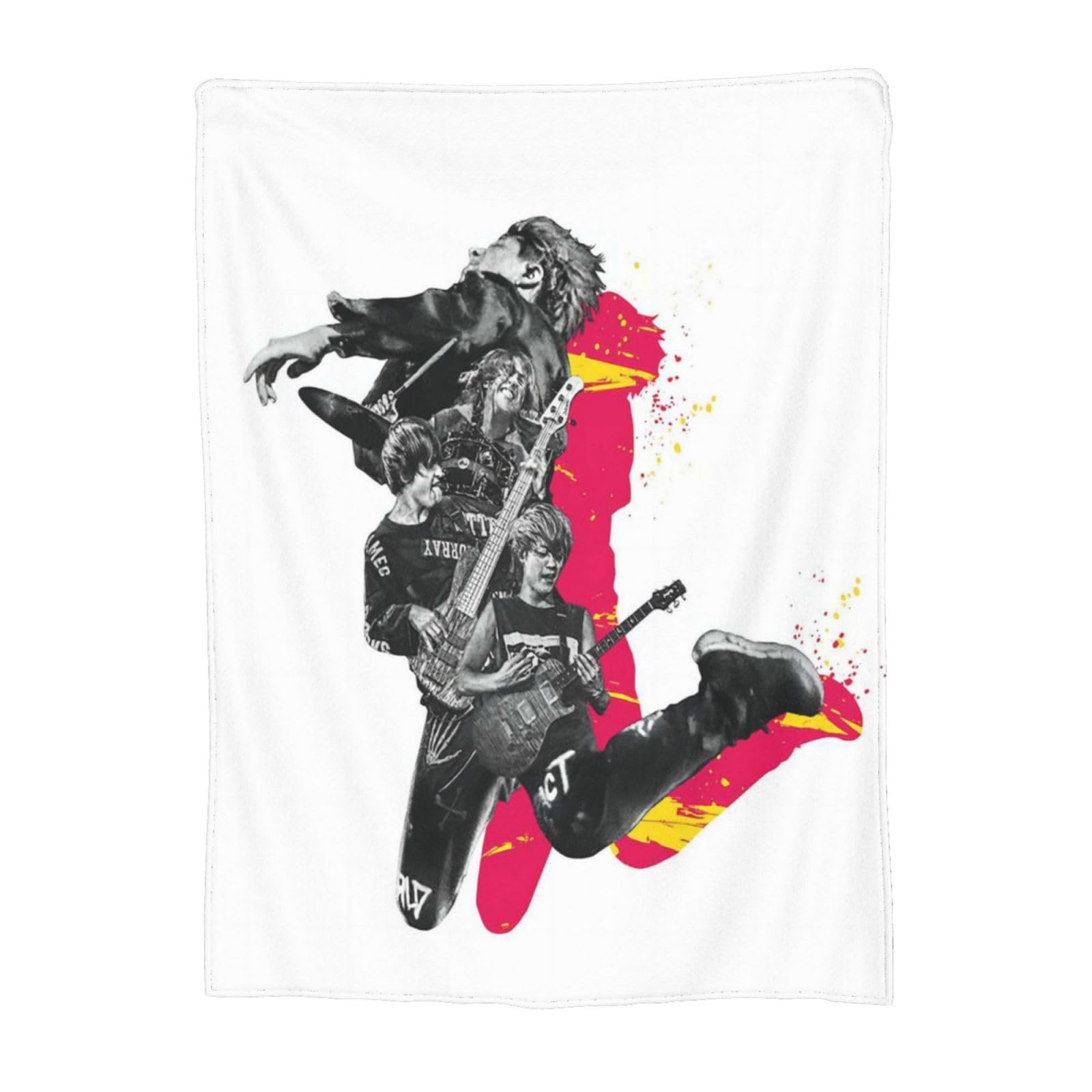 Amazon｜写真 ブランケット 昼寝ブランケット Ok Rock ワンオクロック