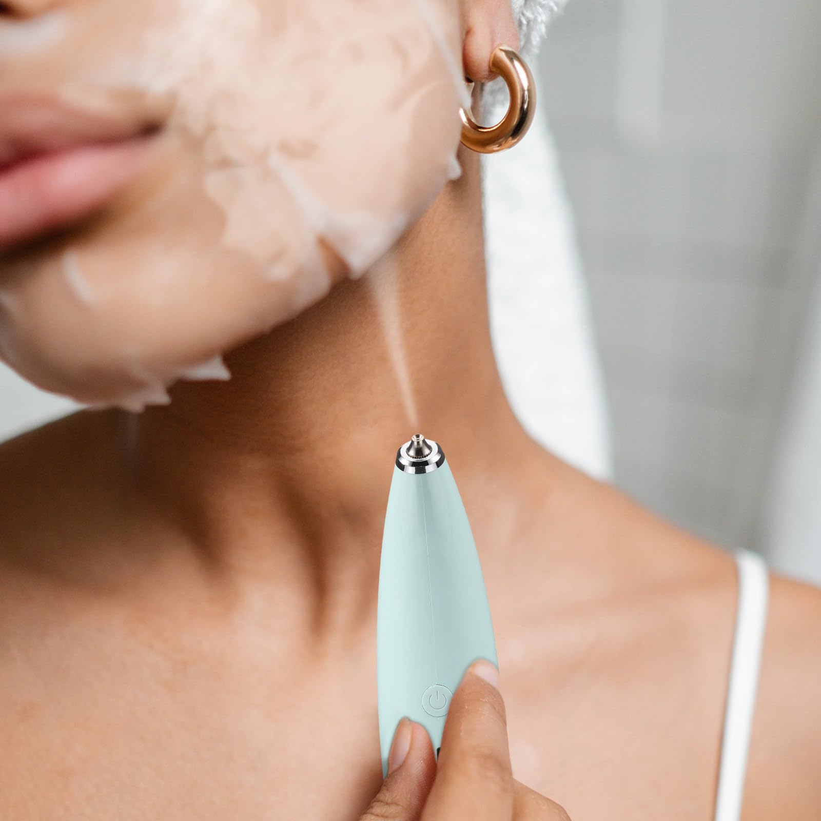 Petit Brumisateur Portatif Visage 30ml en Abs, Vaporisateur Facial Portable