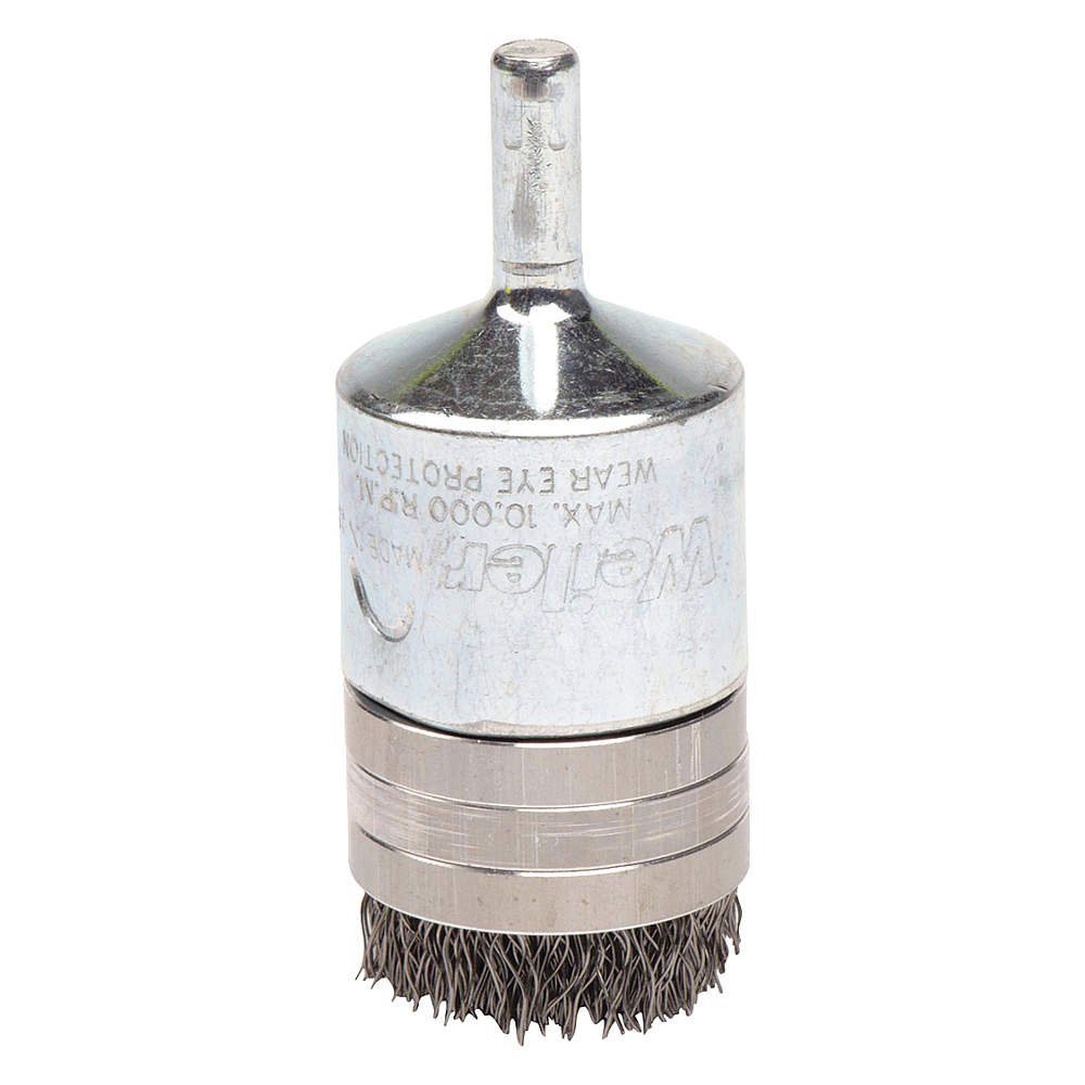 Brosse de bout Weiler pour décaper la rouille et nettoyer les cavités - 2