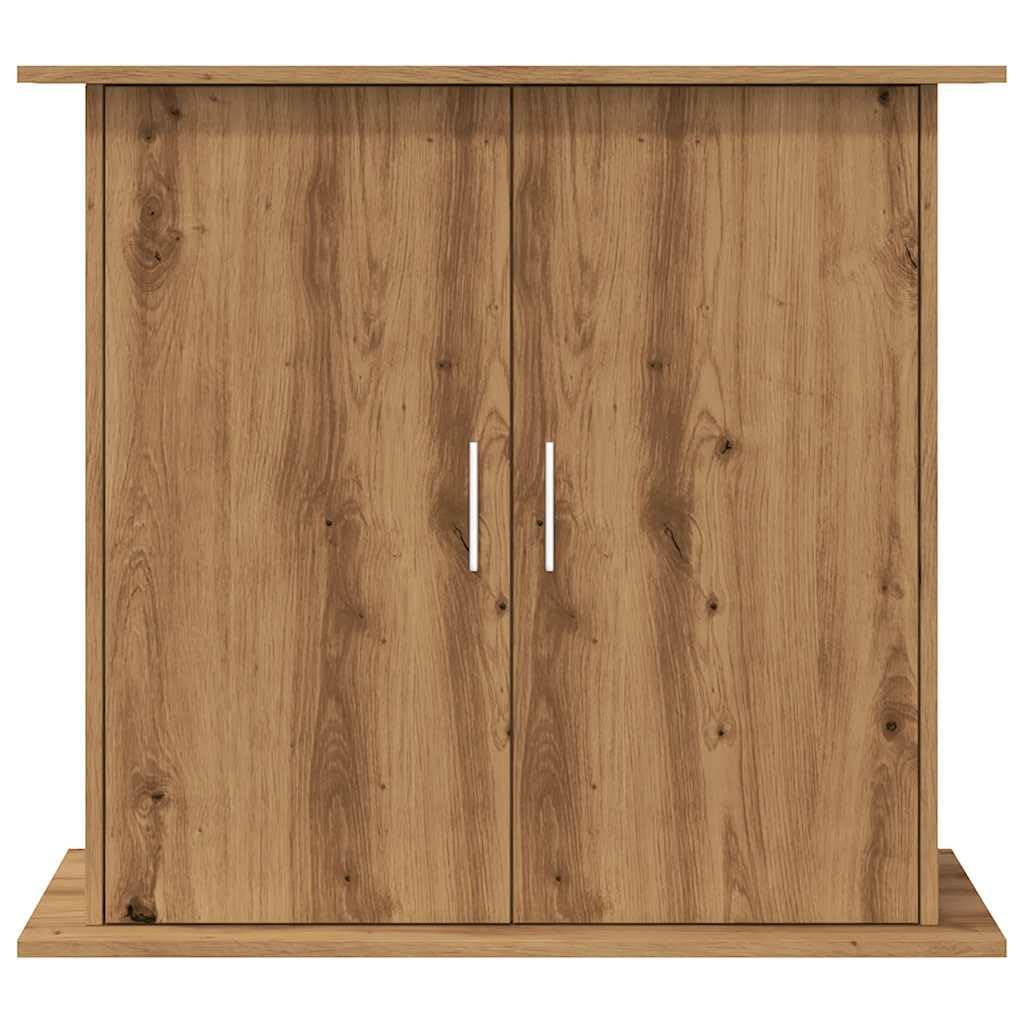 Aquariumständer Artisan-Eiche 81x36x73 cm Holzwerkstoff, Aquarium Unterschrank, Aquarium Schrank, Aquariumschrank, Aquarium Tisch, Aquarium Stands - 857279