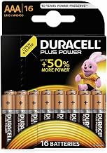 Duracell Alkaline Plus Power AAA Battery 16 Batteries