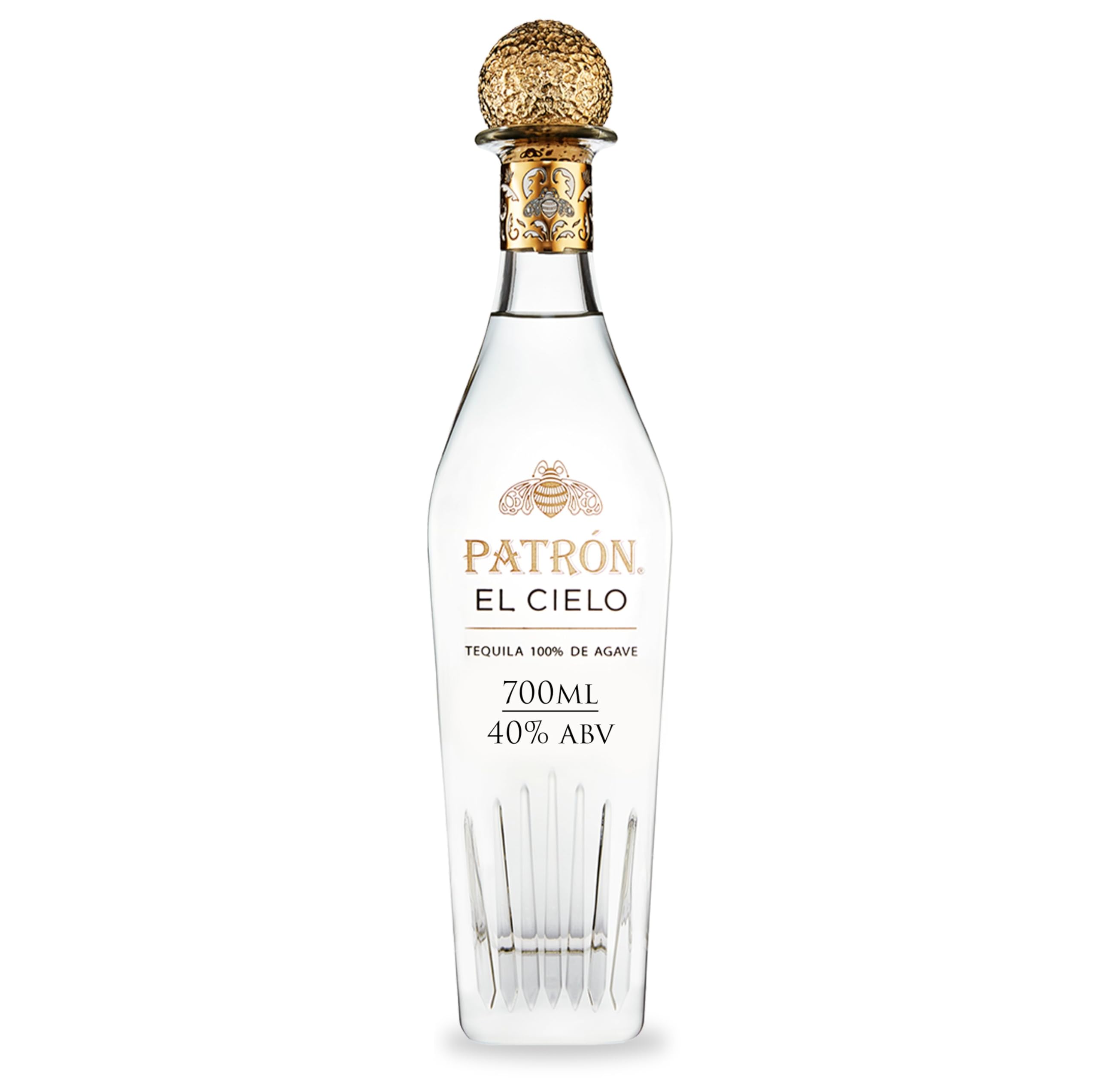 PATRON EL CIELO Tequila Silver Premium, alcool prodotto da agave blu Weber al 100% e lavorato a mano in piccoli lotti in Messico, 40% ABV, 70cL / 700mL