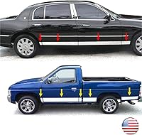 Vista 6 de Moldura cromada automotriz de 16 pies, 1-3/16 pulgadas, molduras cromadas resistentes para automóvil, protección UV, a prueba de arañazos