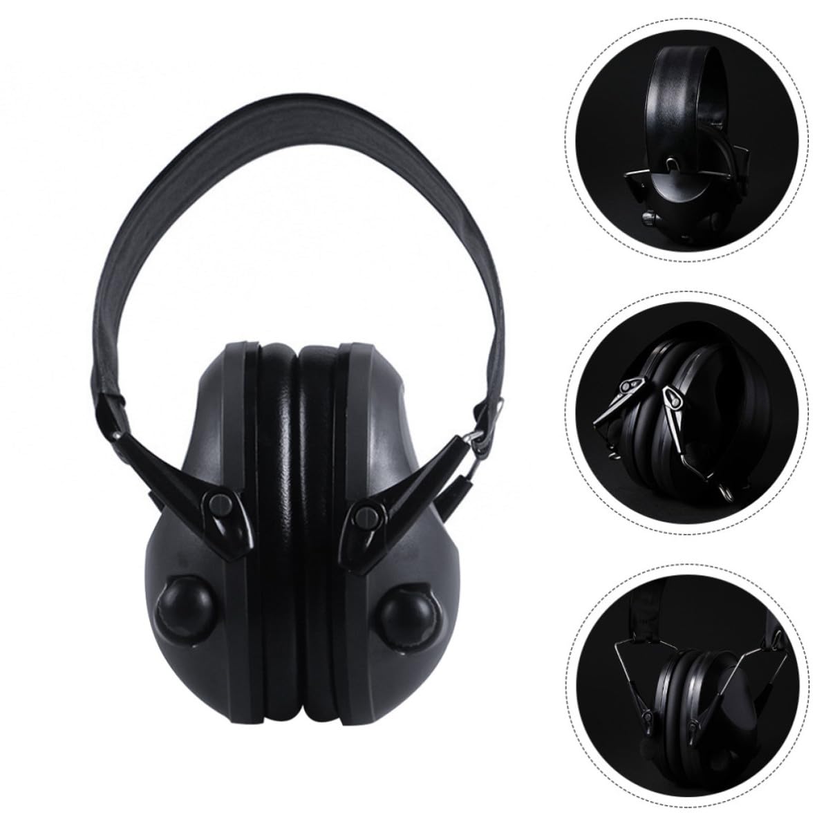 GALPADA Auriculares Electrónicos Reducción de Ruido, Orejeras Antiruido y Almohadillas de Espuma para Protección Auditiva en Trabajos Tácticos