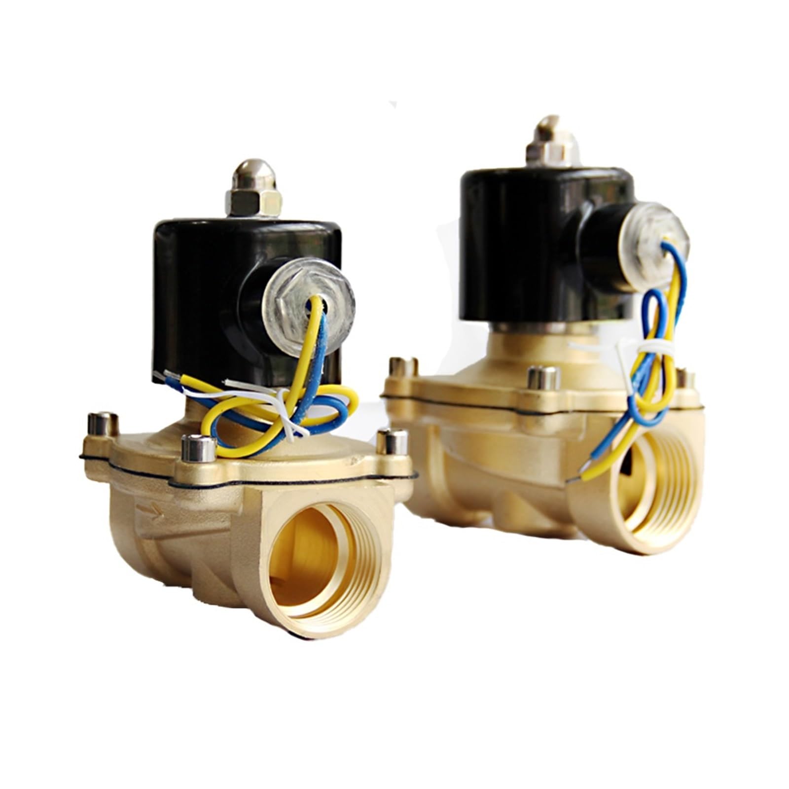 Électrovanne laiton joint EPDM haute température vanne normalement fermée BSP 24VAC