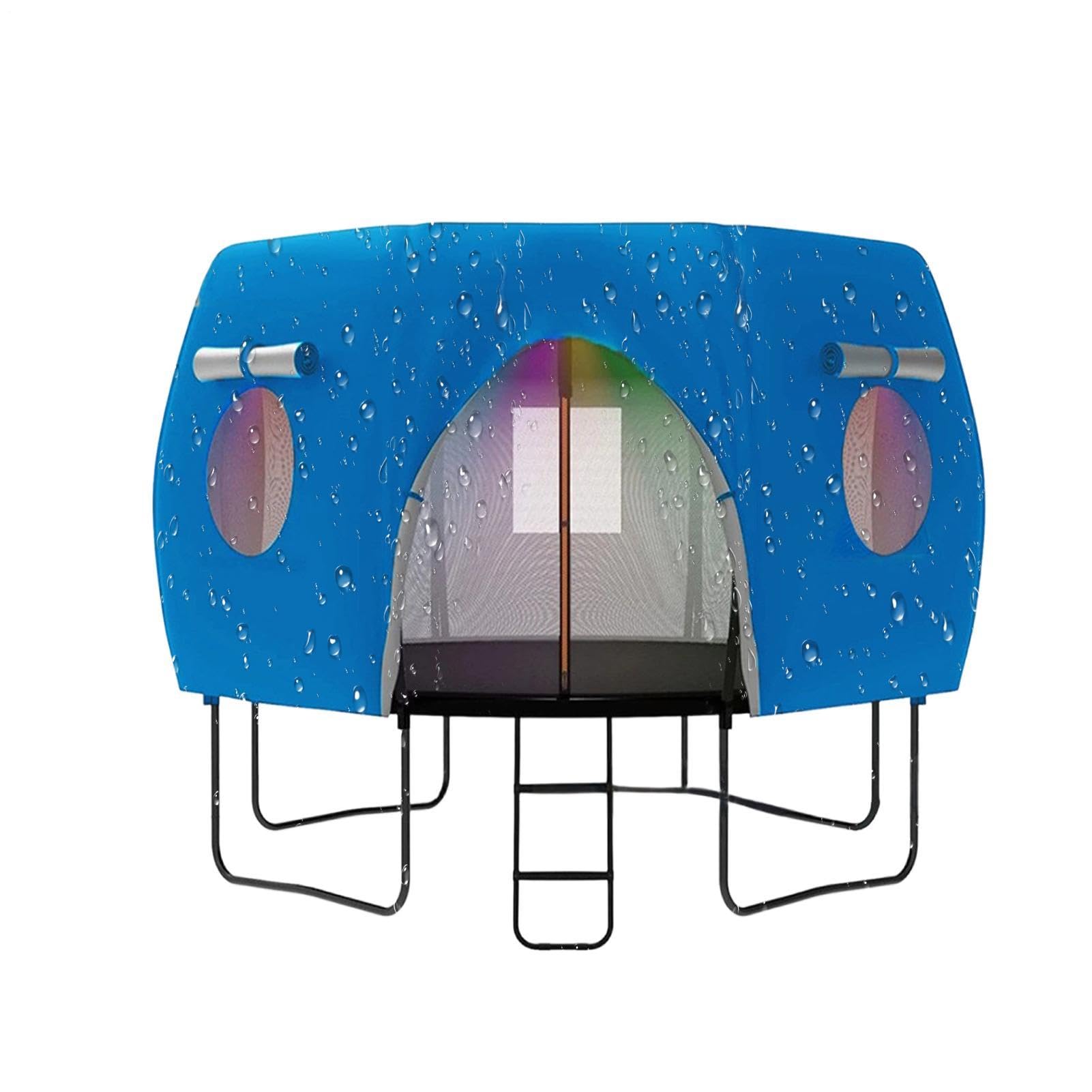 Protector de toldo para cama elástica resistente al viento