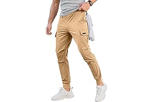 Comdecevis Men's Cargo Jogger Pants: Ultimate Comfort and Functionality