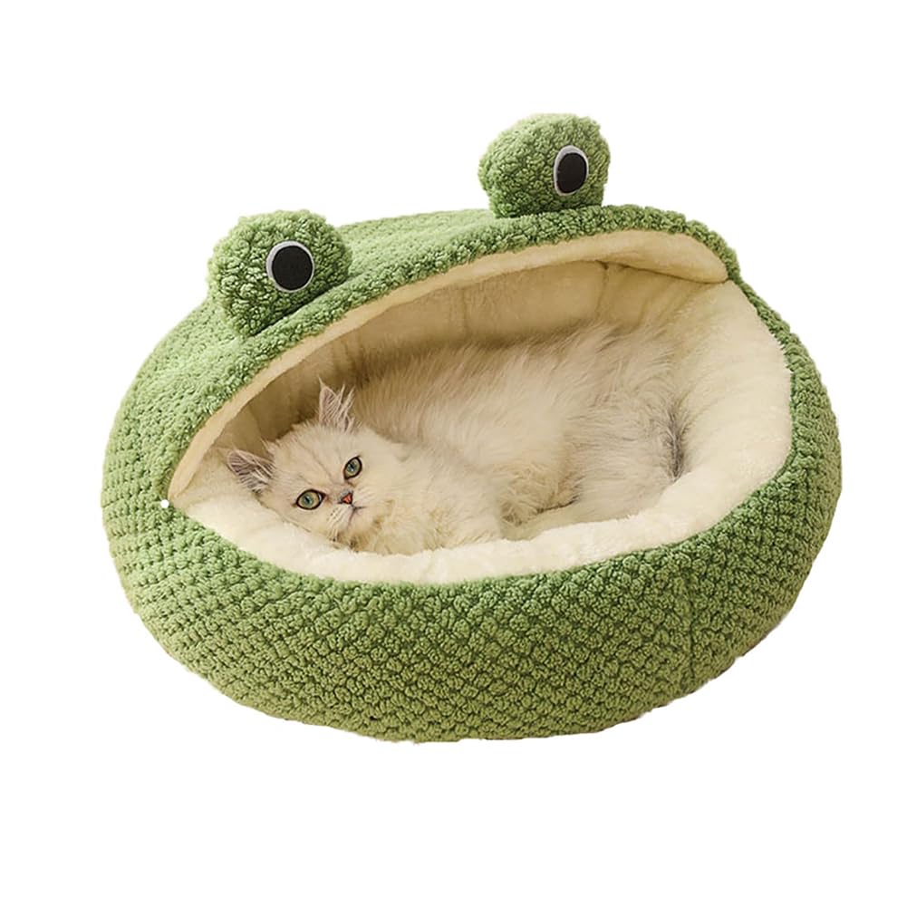 Amazon | Yavoluy 猫 犬 ベッド ペットハウス ドーム型 ペットマット