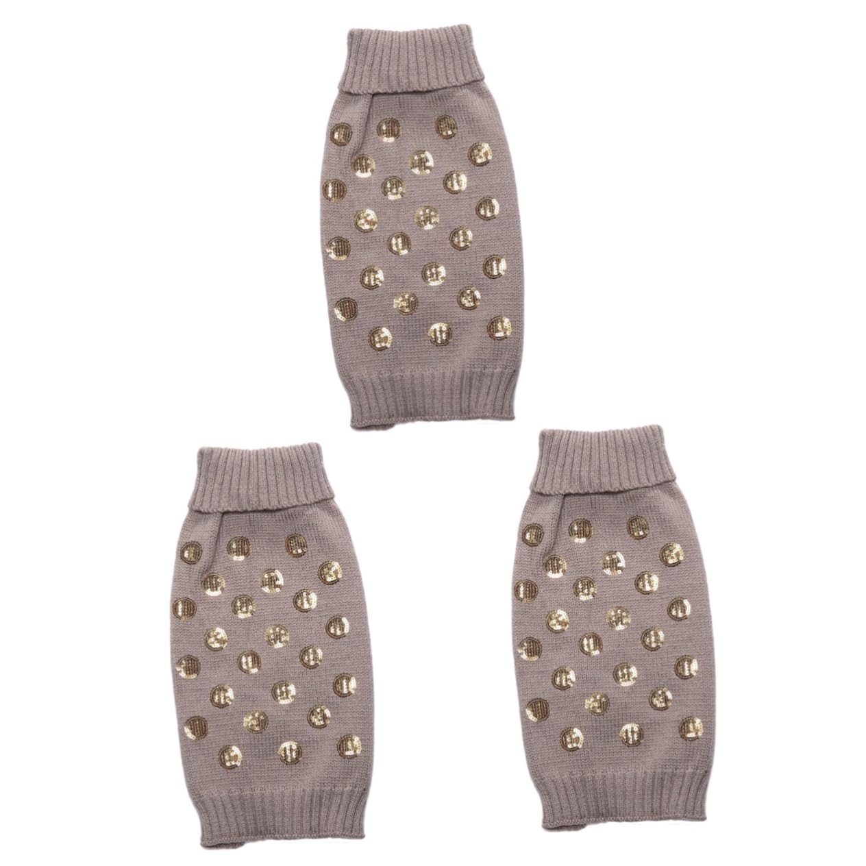 Espace de toilette libre avec le pull chaud pour chien SUPVOX vêtement 3 pièces