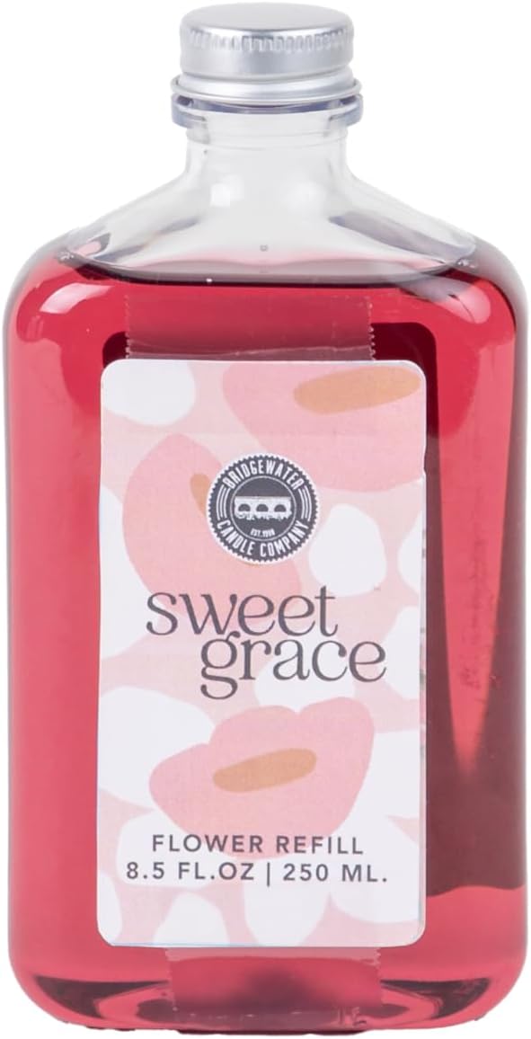 Bridgewater Candle Highly Fragranced Flower or Reed Diffuser Oil Refill Room Air Freshener-Sweet Grace