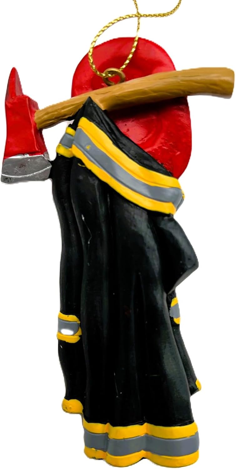 Firefighter Uniform Christmas Tree Ornament J8509 New