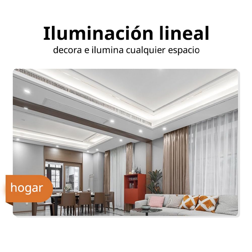ledbox Tira LED 220V SMD2835, 120Led/m, 8W/m, Triac regulable, corte 10cm, carrete 50 metros, Blanco cálido, regulable