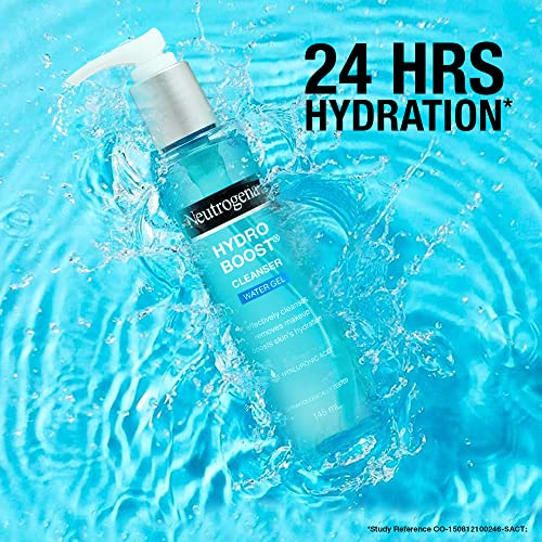 Neutrogena Hydro Boost Water Gel Cleanser, Transparent, 145 ml (26829085) - Image 3