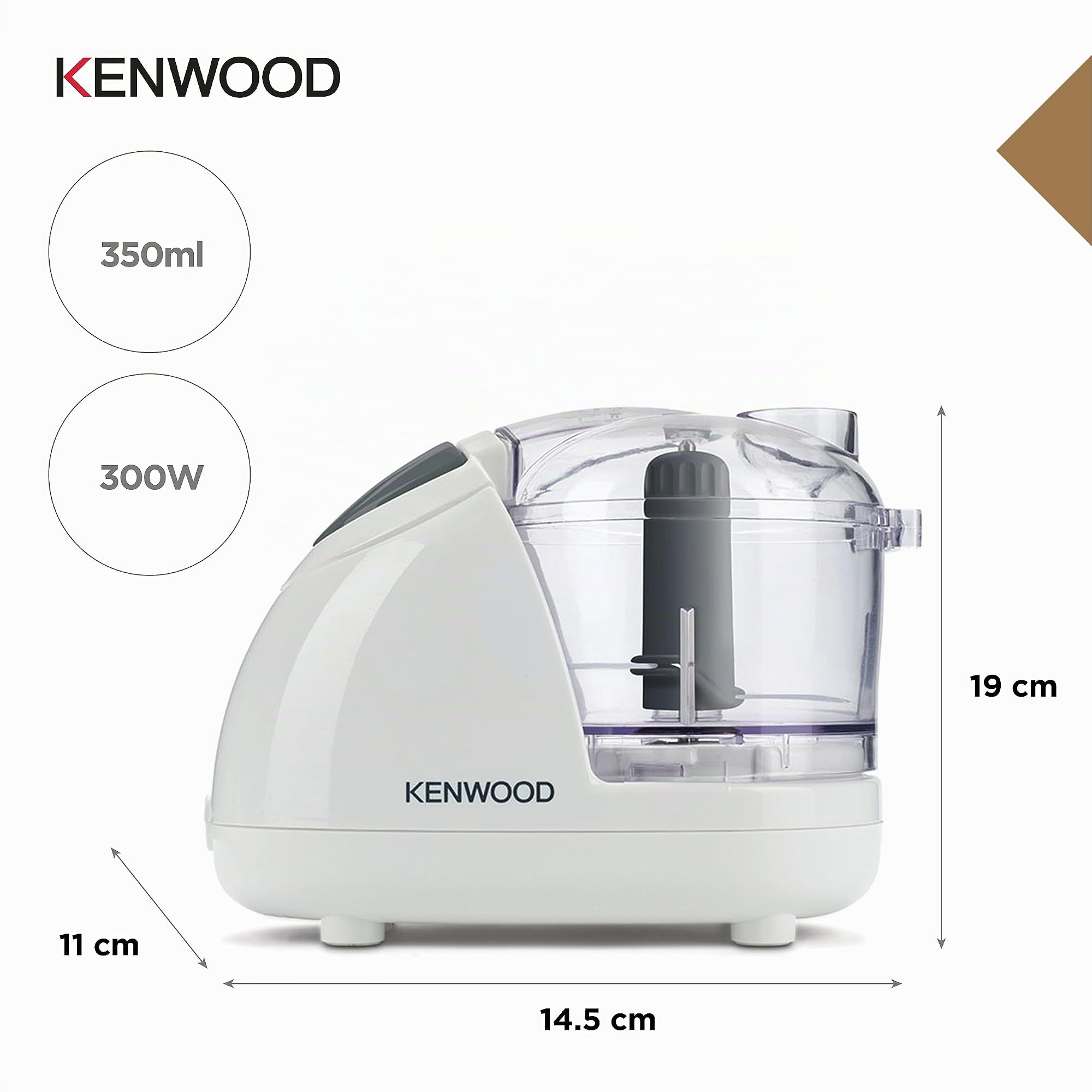 Kenwood CH180A Hachoir blanc 300W
