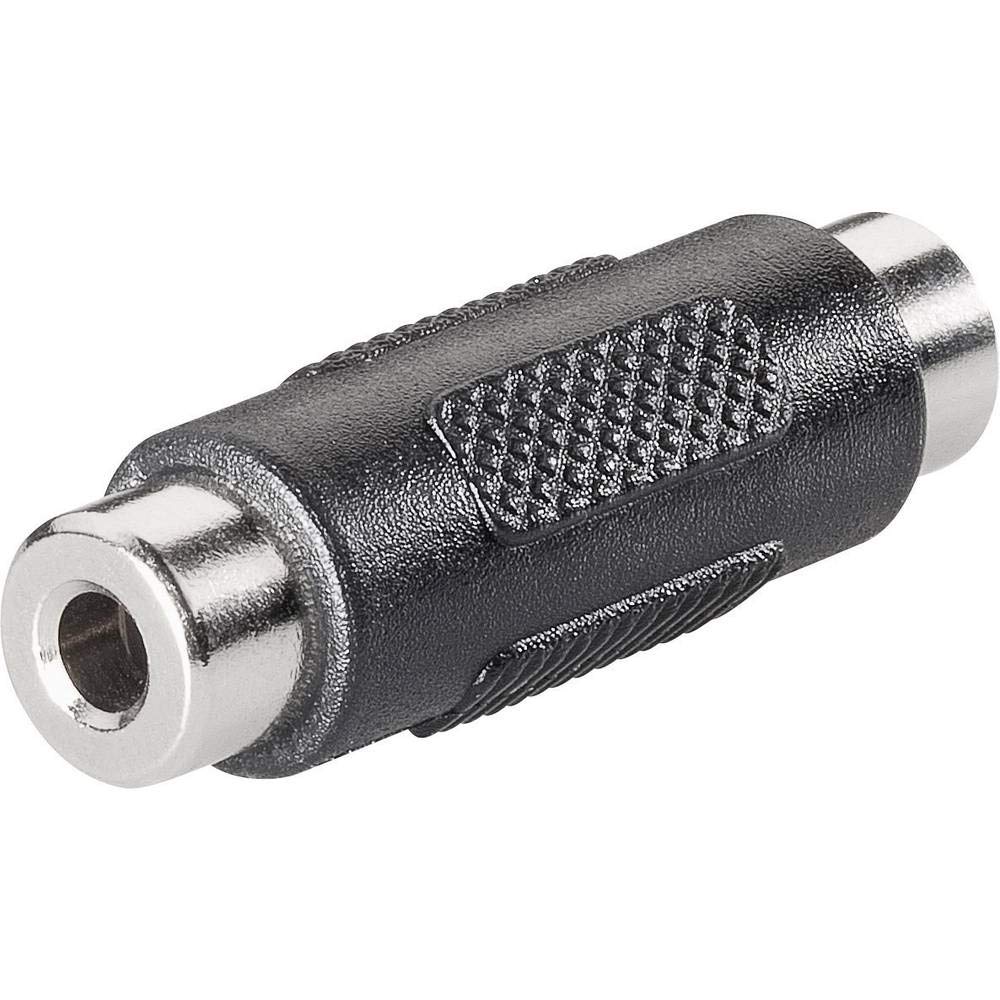 Adaptateur BKL Electronic 1102046 [1x Jack Femelle 3.5 mm - 1x Jack Femelle 3.5 mm] Noir