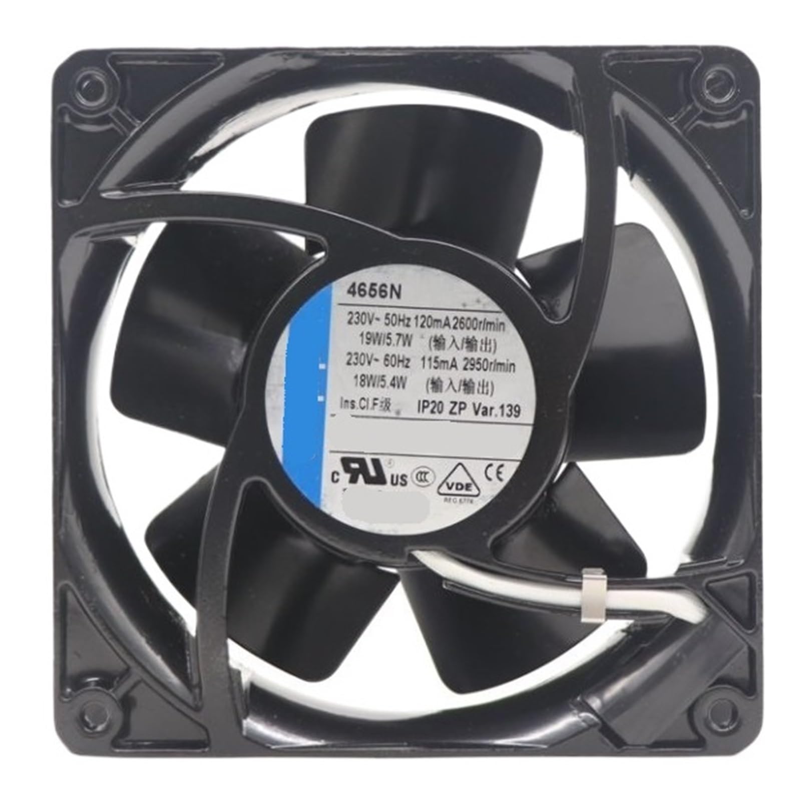 Lzikkgki One Color 4656N 12038 230V Ac 120X120x38mm 12Cm Cooling Fan