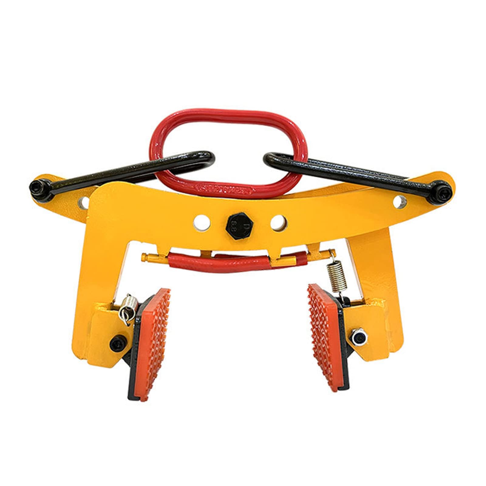 SaryEdge Adjustable Beam Lifting Clamps - 10" Jaw Opening Steel Plate Lifting Pliers, Vertical Stone Clamp for Roadside Curb & Heavy Duty Lifting Applications，8 ，8 in