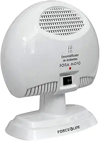 Desumidificador de Ar e Ambiente Tira Mofo, Force Line, Bivolt, Modelo 295, Branco, Plástico Policarbonato