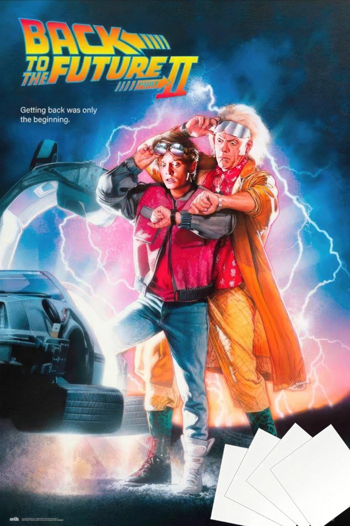 Amazon.com: Back To The Future Part II - Movie Poster (Regular