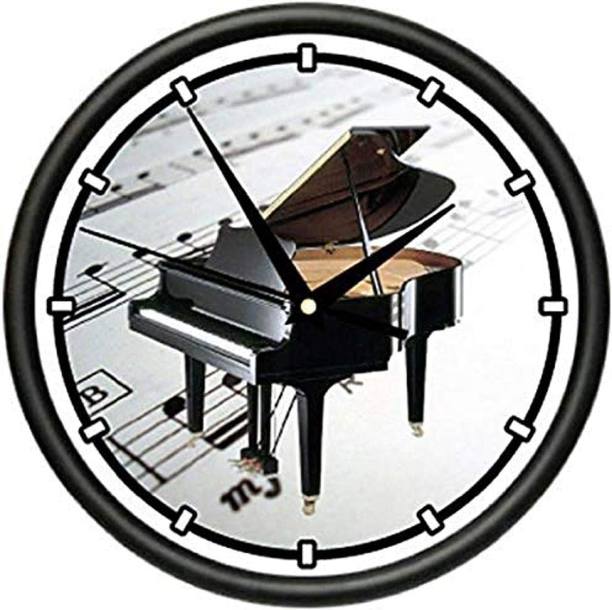 SignMission Piano Wall Clock Baby Grand Player Music Teacher Gift