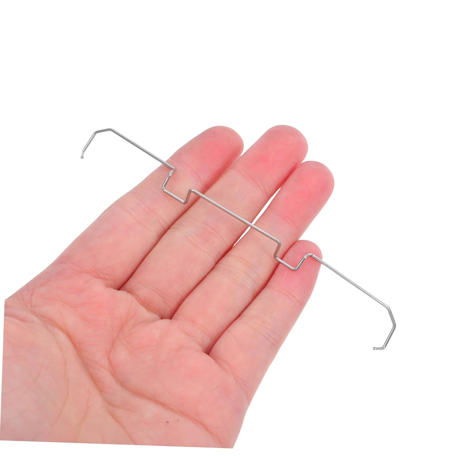 10pcs Stainless Steel Fan Clips for CPU Coolers Radiator Hook Fasteners for Computer Cooling Systems Easy Installation Maintenance Compatible with Various Motherboards image 4