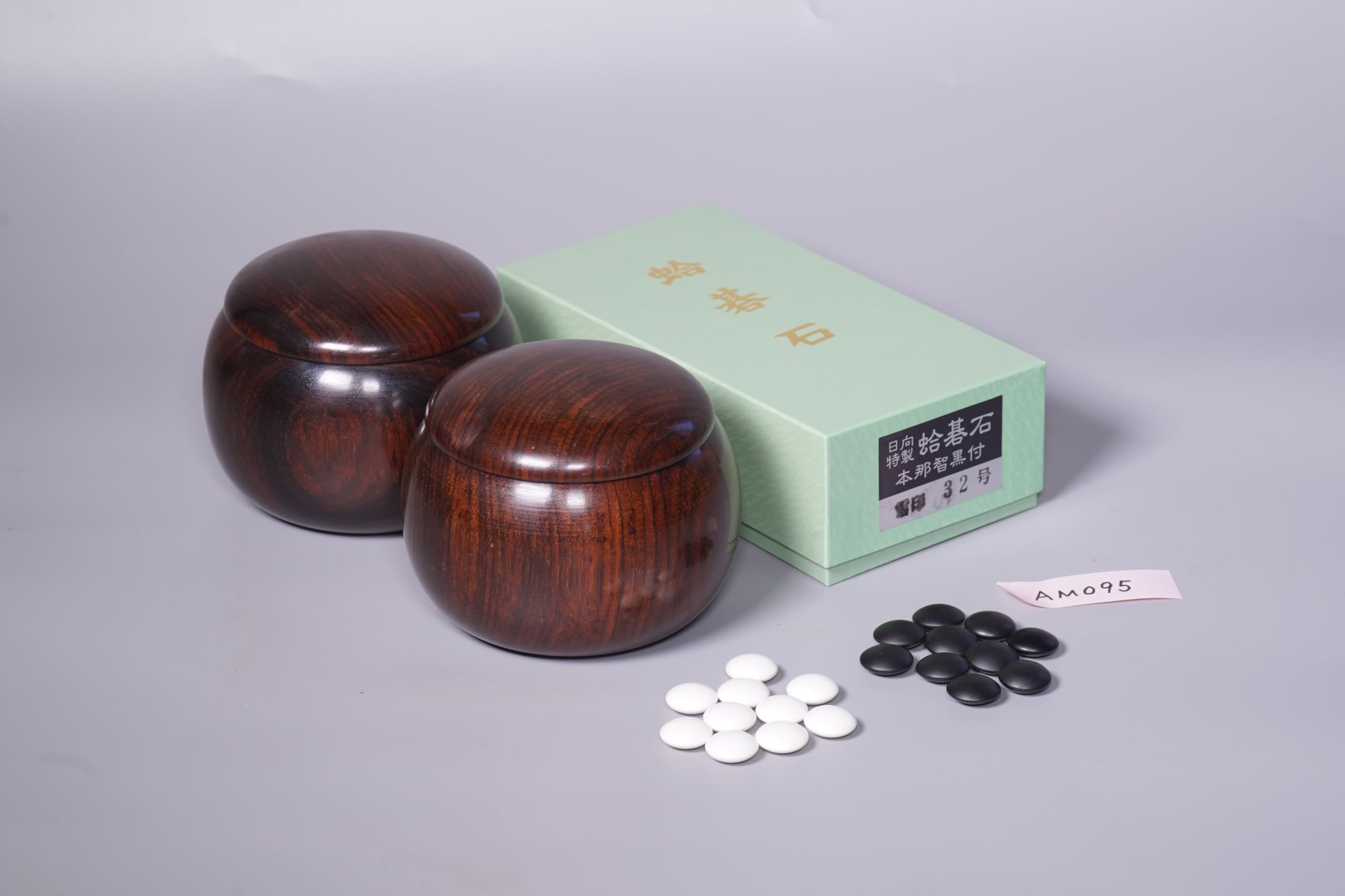 蛤碁石 那智黒石 欅特大碁筍 32号碁石 蛤碁石 那智黒石 欅特大碁筍 32 