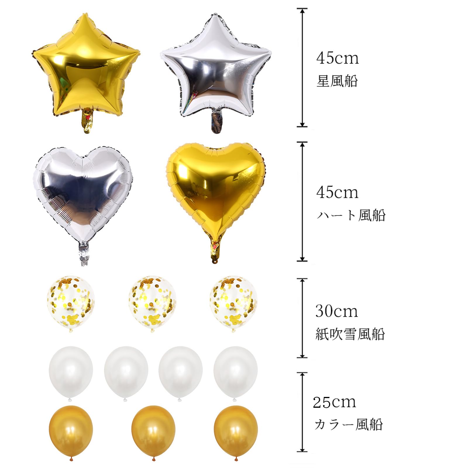 Amazon | GRESATEK バルーン 誕生日 風船 セット HAPPY BIRTHDAY