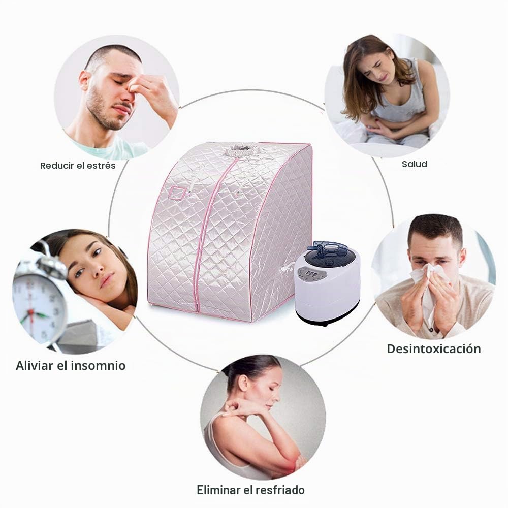Sauna Casa Drumm Sauna Portátil De Vapor Plegable 1000W