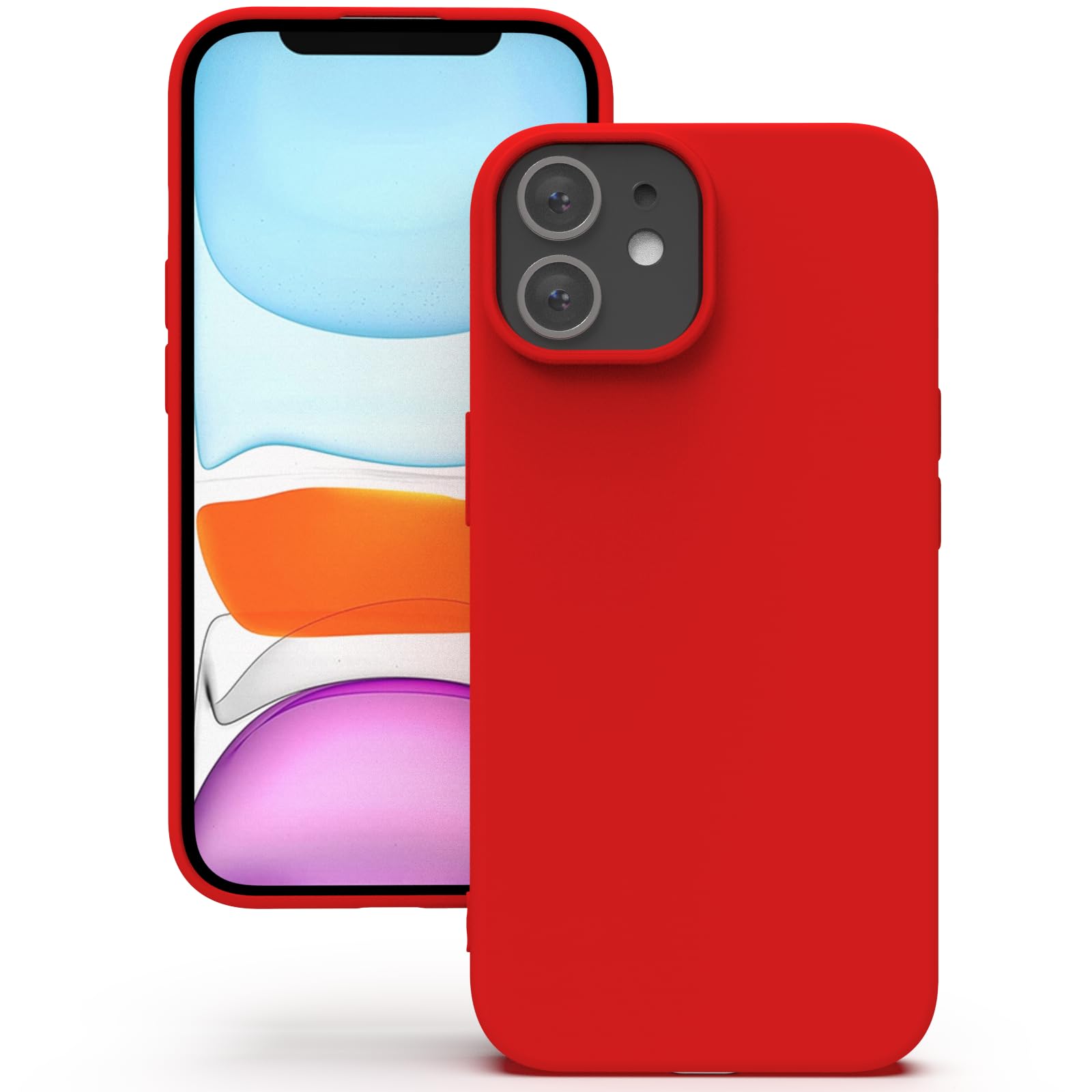 YATWIN Silicone Case for iPhone XR, Soft-Touch, Shockproof, DustProof, Antiskid Full Body Armour Phone Cover for Apple iPhone XR - Dark Green — view 168