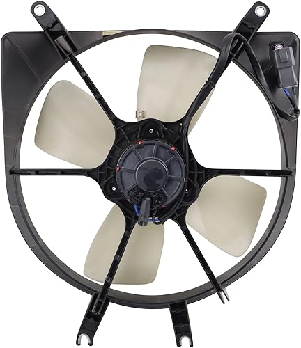 Vista 157 de TRQ Conjunto de ventilador de enfriamiento dual para radiador Compatible con 2004-2006 Lexus ES330 Toyota Camry 2004-2008 Solara LX3115111