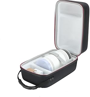 Hard Carrying Case for Samsung The Freestyle Projector & XGIMI MoGo 2 Mini Projector 360° All-Round Protection Storage Box