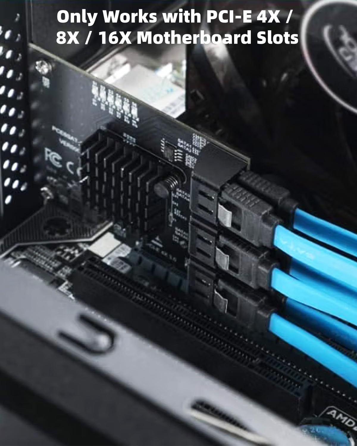 ASM1166 6-Port SATA 3.0 Expansion Card -6