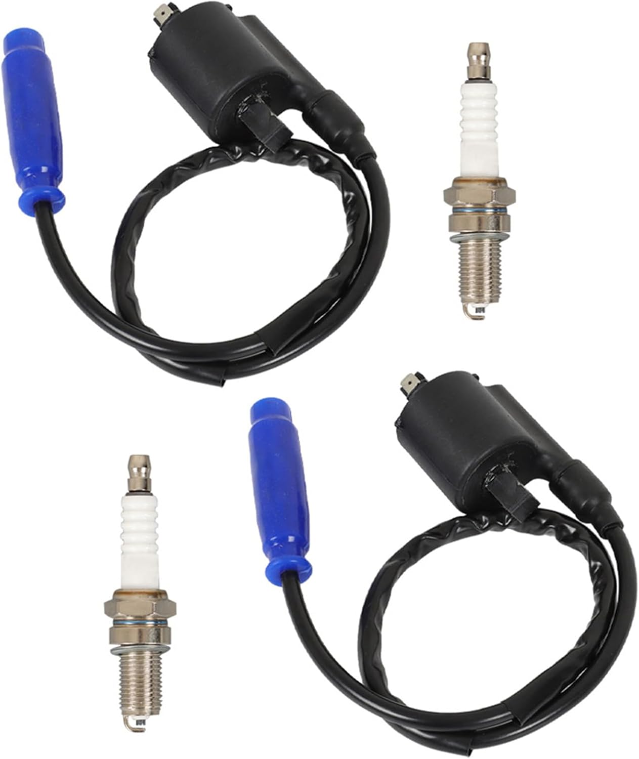 labwork 2 Pcs lgnition Coil Replacement for Kawasaki Brute Force 750 KVF750 2008-2022 Replacement for 21121-0039 21130-1071 21121-0721