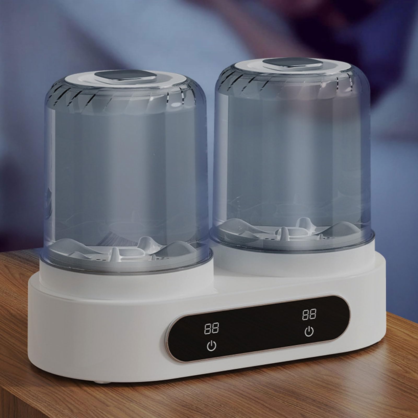 NUEAYMS Fregadero de doble cubo, cubo de lavandería, limpieza potente para ropa delicada, calcetines, electrodomésticos, doble cámara