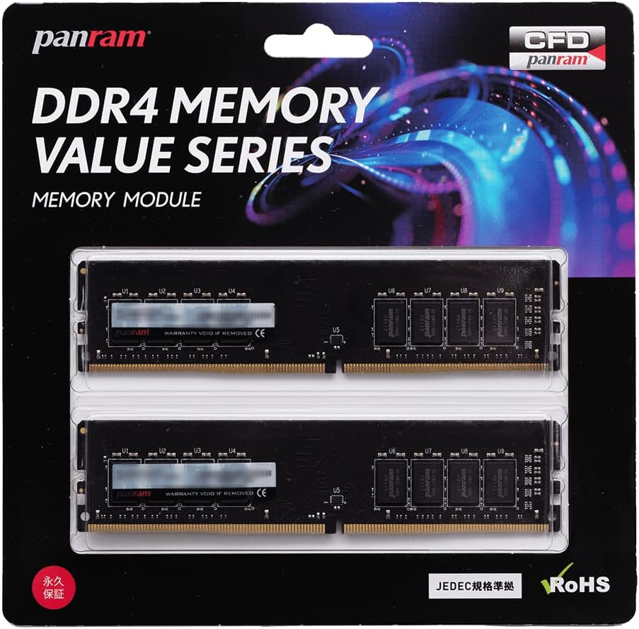 CFD Panram DDR4-PC4-25600-32GB（16GB×2） CFD Panram Desktop PC Memory DDR4-3200 PC4-25600 2 x Oman | Ubuy