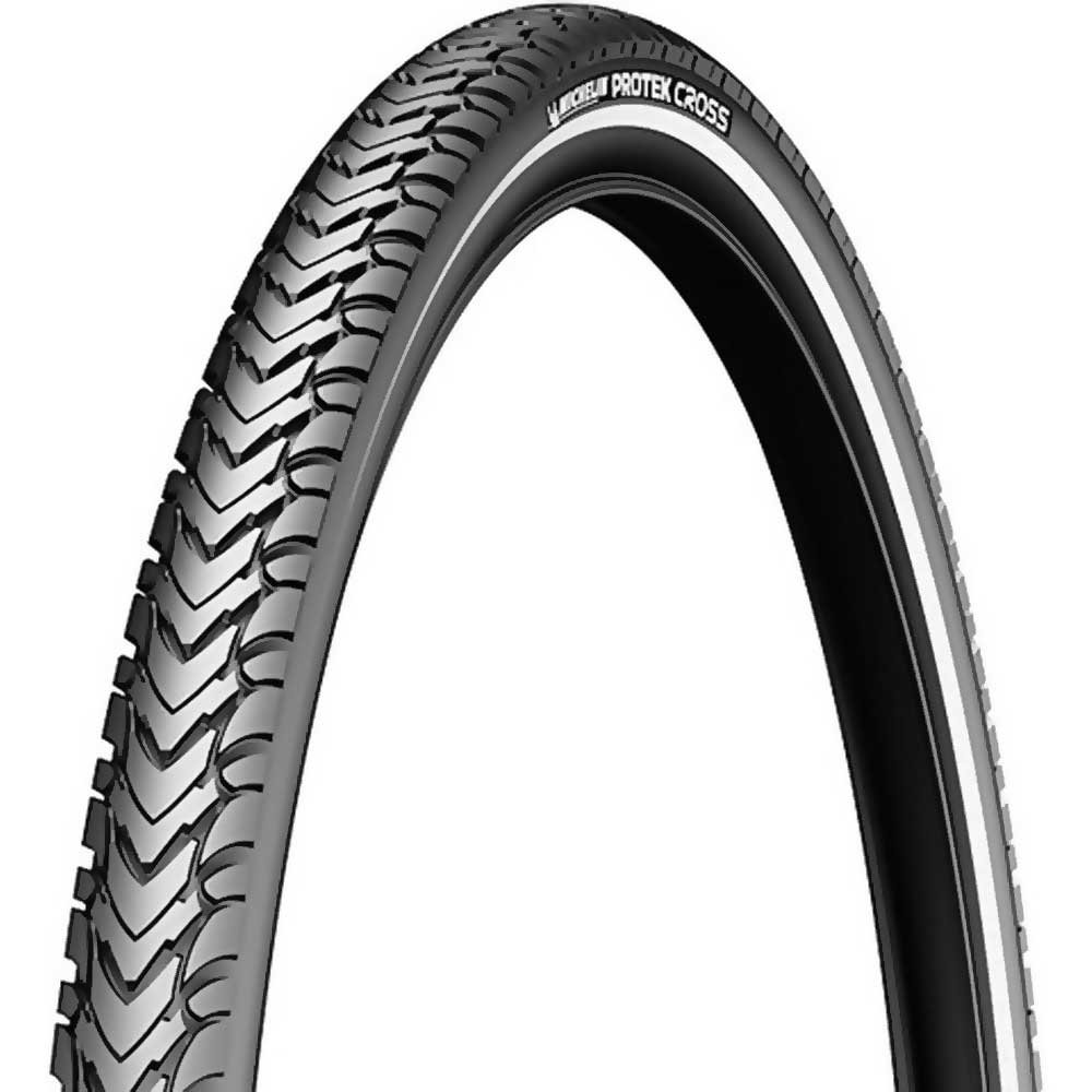 Cicli Bonin Fahrradschlauch 26x1.60 (40-559) Protek Kreuz – Schwarz Mit Reflexstreifen, Für Unisex & Jugend