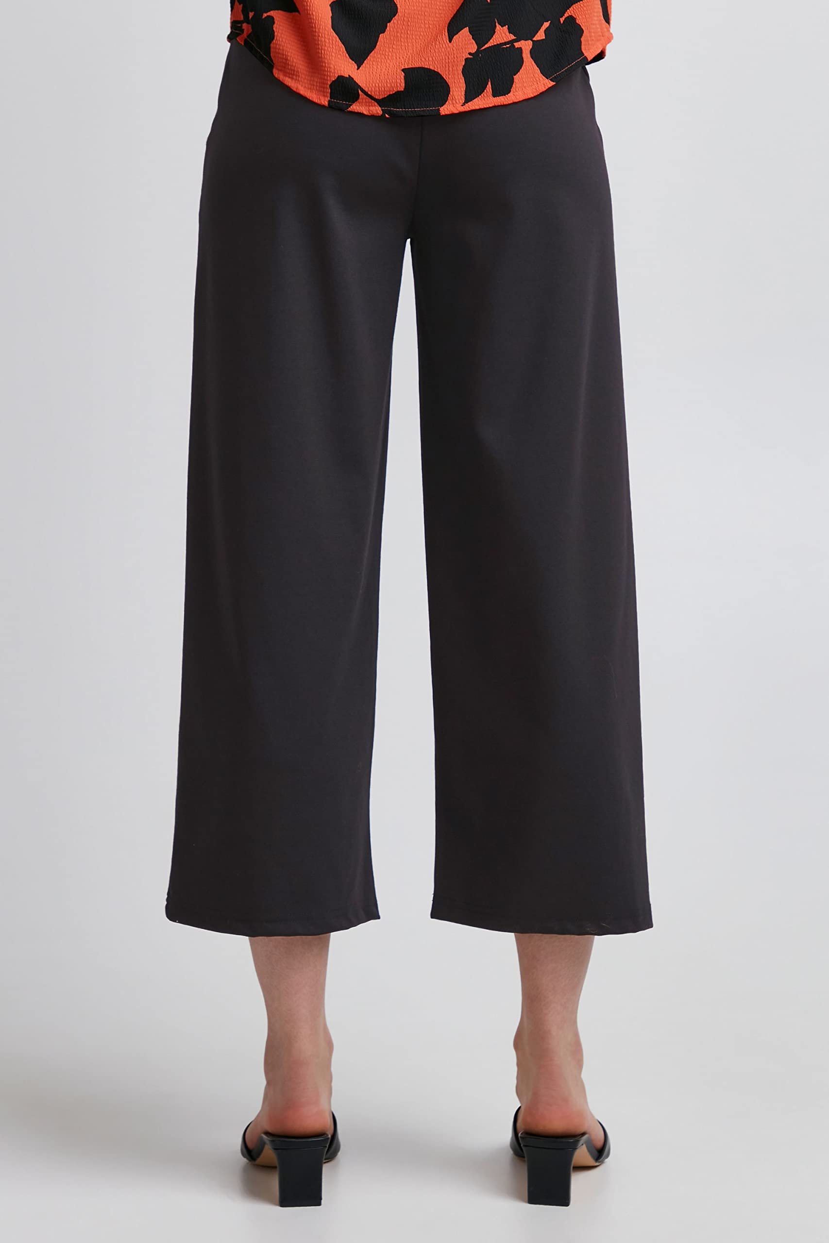 ICHI Damen Lässige Business-Hose Ihkate Sus Wide Pa