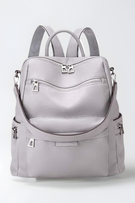 Leather Backpack for Women Elegant Backpack Purse Ladies Leather Shoulder Fitting Rakhi Gift for Sister, Mother Bhabhi