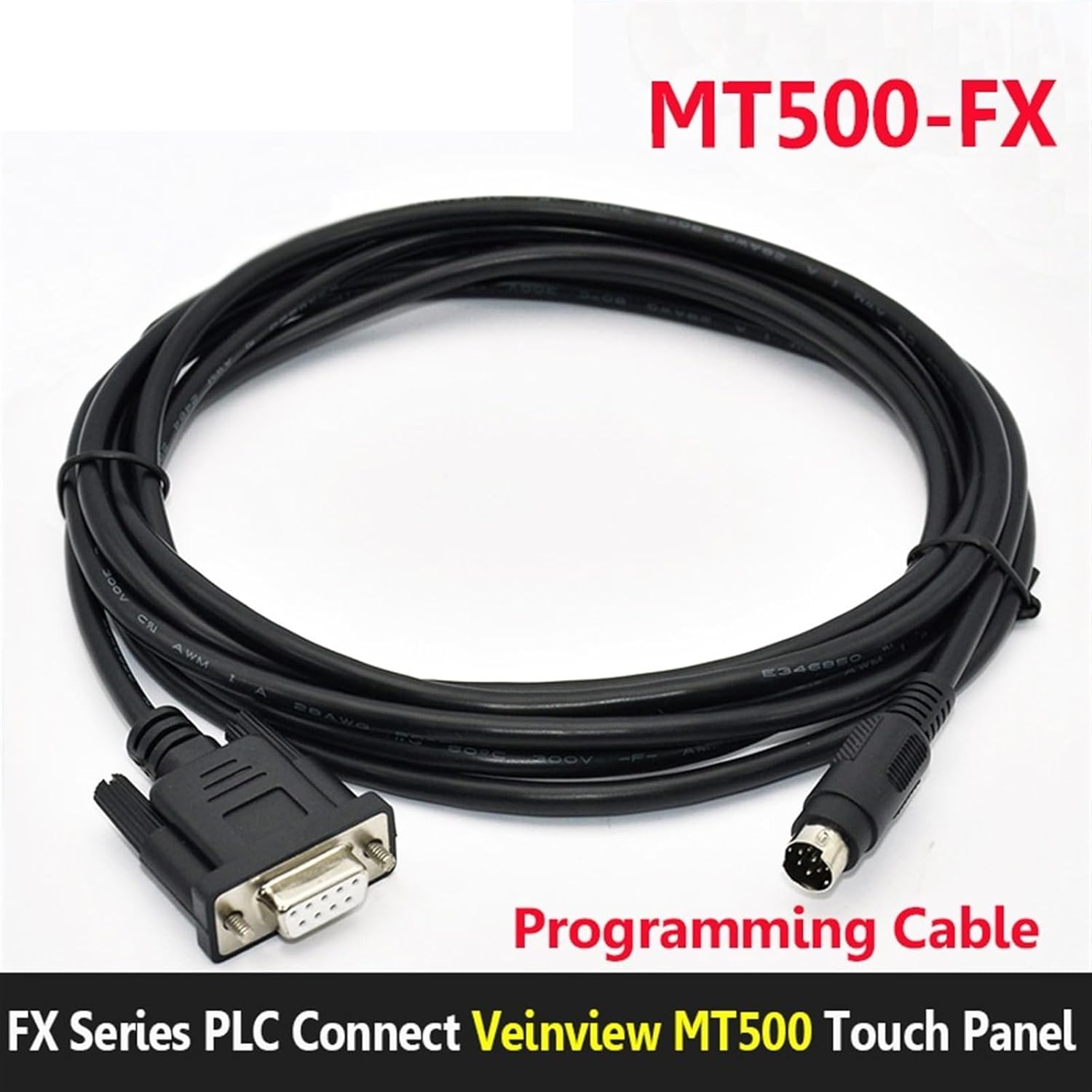 MT500-FX Suitable MT500 Series Touch Panel Connect to FX2N FX1N FX0N Series Programming Cable