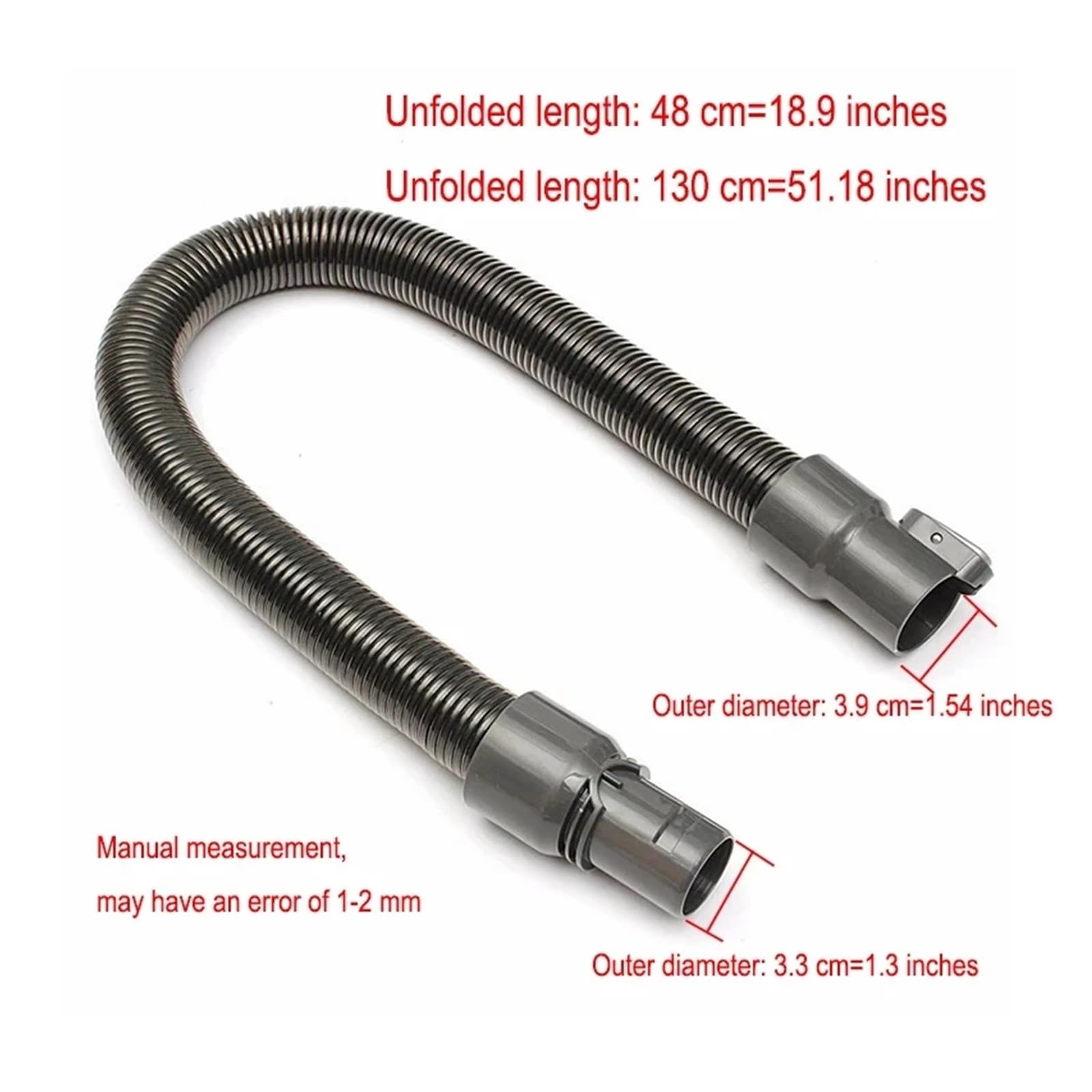 Manguera Telescópica Compatible Con Dyson V6 DC24 DC29 DC39 | Extensión Flexible Ajuste Preciso Conexión Segura Fácil Instalación