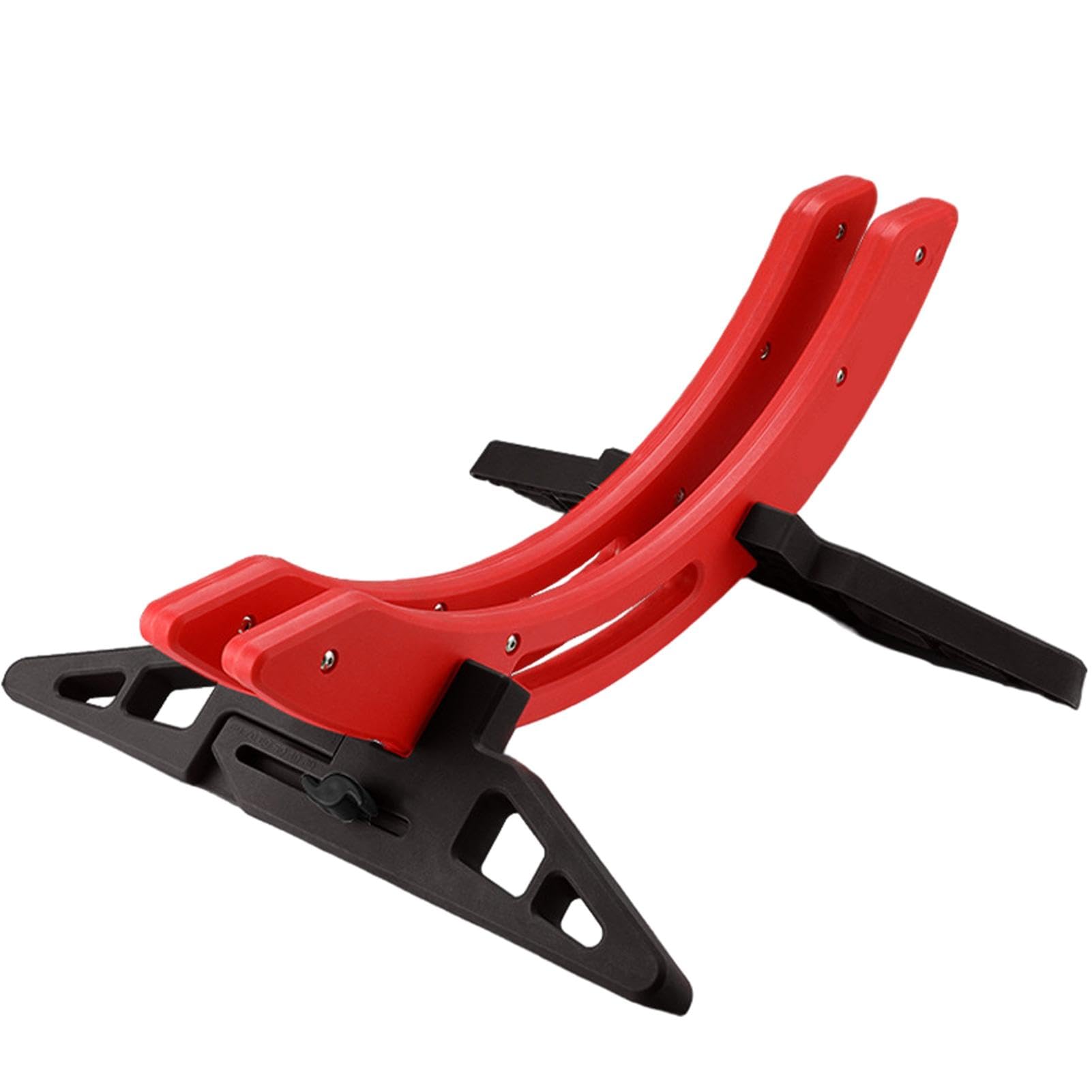 Generico Cavalletto da pavimento regolabile per ciclismo, portapacchi per | ciclismo,Espositore di supporto regolabile - per equitazione con supporto diagonale per garage, casa, officina riparazioni