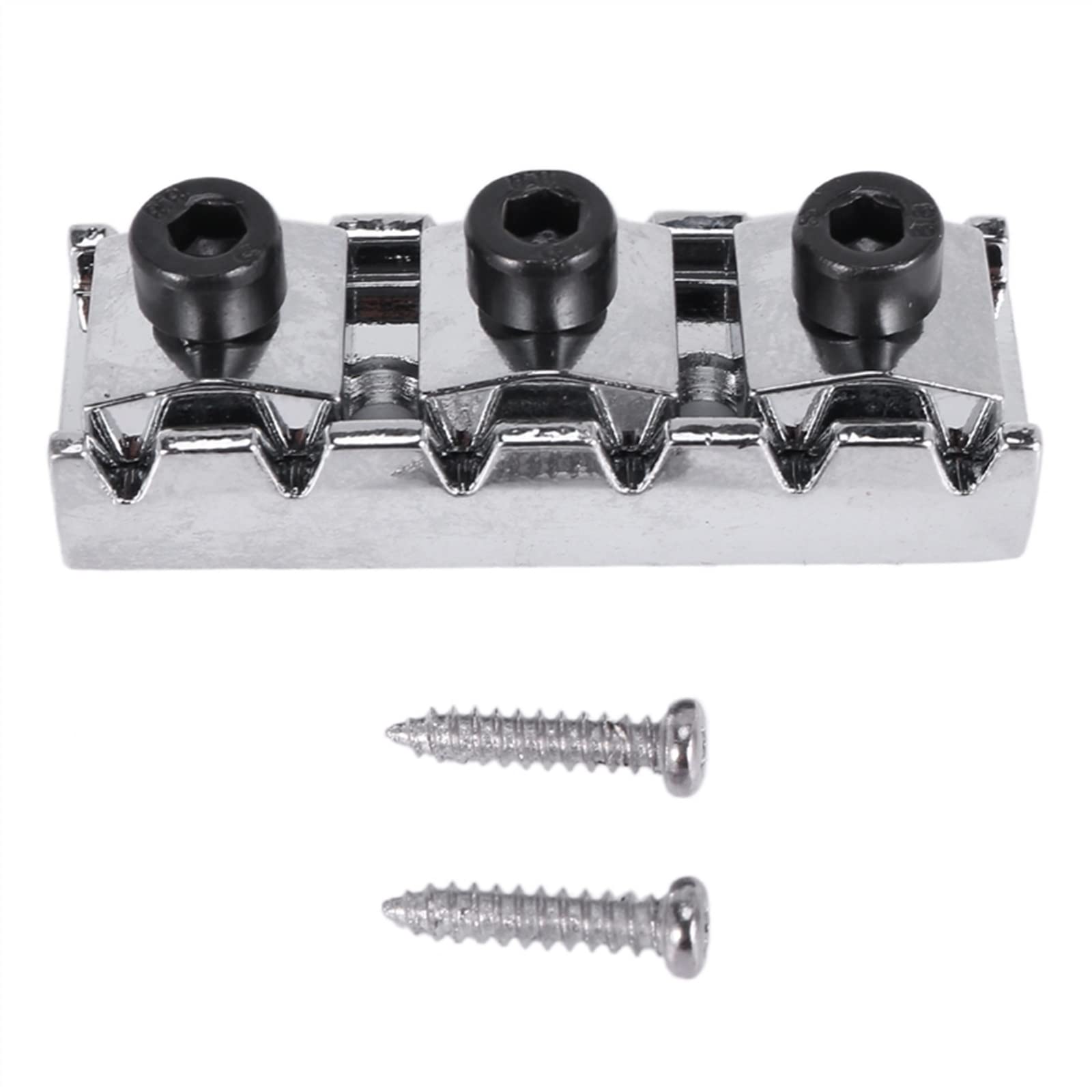Professionale Ponte per Chitarra Un Set Di Accessori Per Chitarra A Ponte Con Corde Per Chitarra Elettrica A Doppio Sistema Di Bloccaggio Del Ponte Tremolo Ponte per Chitarra