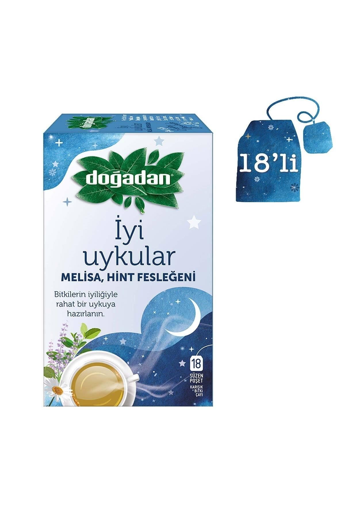 Doğadan İyi Uykular Çayı Melisa ve Hint Fesleğeni 18'li Paket