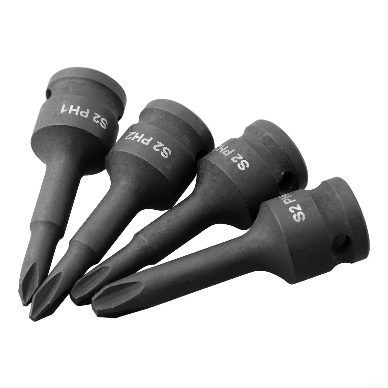 Set di punte per avvitatore a croce, 3/8", PH1, PH2, PH3, PH4, per trapano a percussione e cacciavite