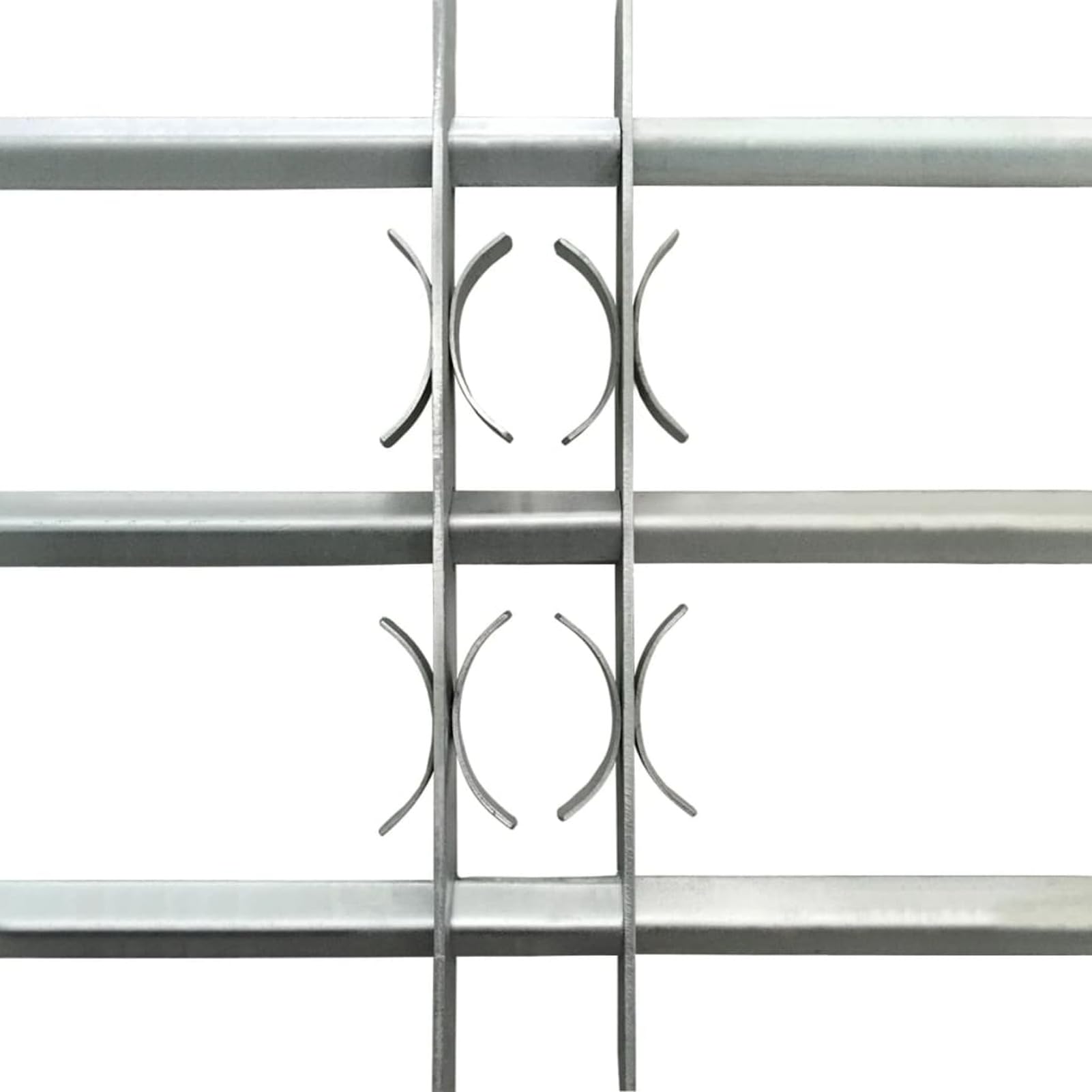 Homgoday Reja de Seguridad Ajustable Ventana con 3 Barras 700-1050 mm Barra de Seguridad Ajustable para Ventana Reja Barreras Puerta Protector