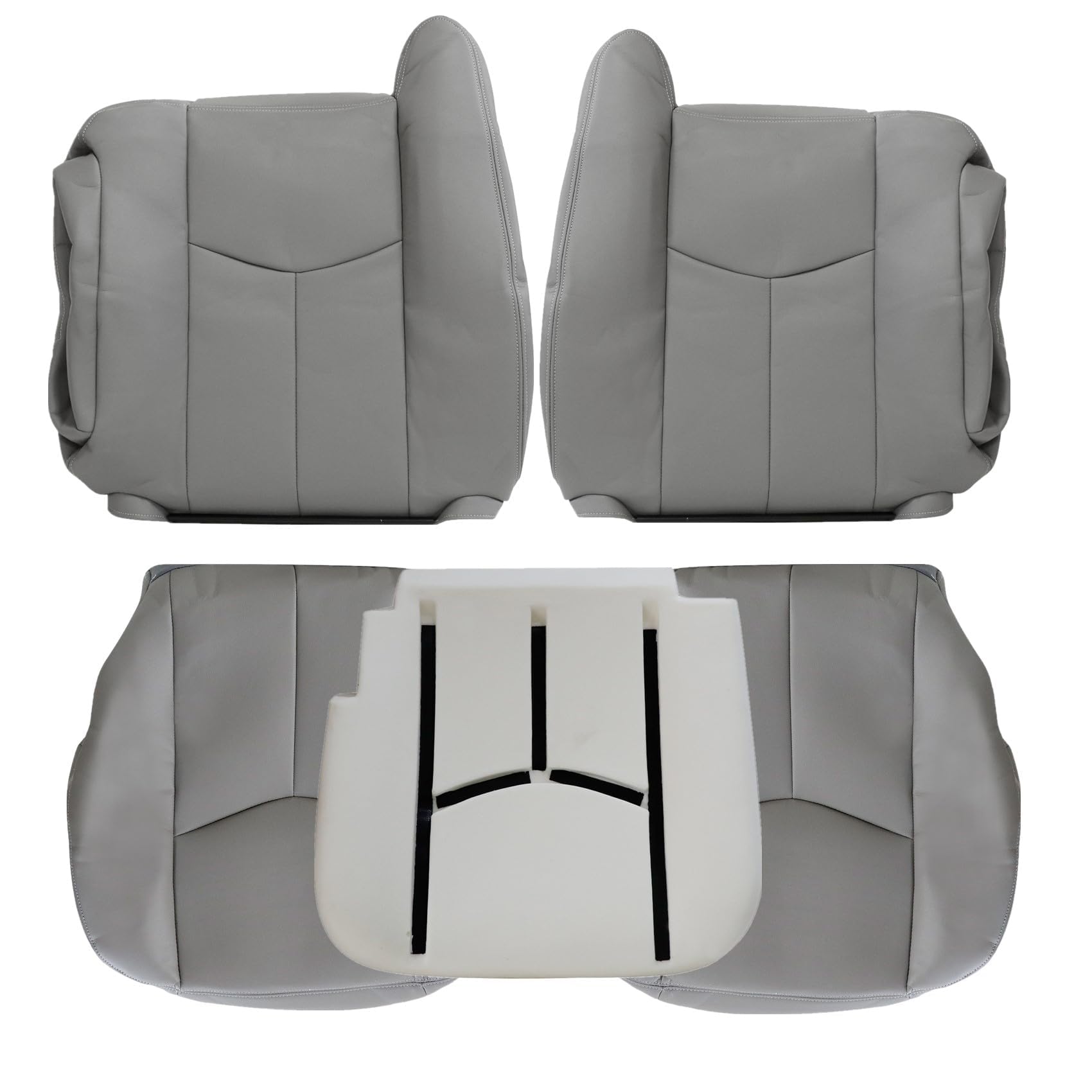 Driver Bottom Seat Cover & Foam Cushion For 2013-2018 Dodge Ram 1500 2500 3500 - View #8
